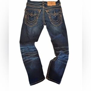 True Religion Dark Blue Relaxed Slim GENO original vintage Y2K